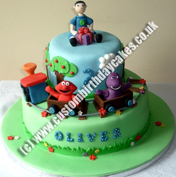 Barney Birthday Cake on Cakes For Boys Cakes For Girls