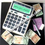 Accountant Calculator Cake