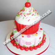 Big Giant Cupcake 2 Tier