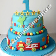 Fire Engine & Plane Cake