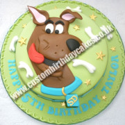 Cartoon Dog Cake