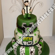 Ben 10 Cake 3 Tier