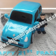 Blue Car / Van Cake