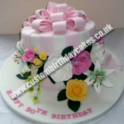 Flowers Box Cake