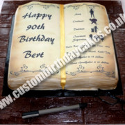 Book Cake