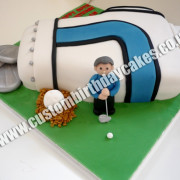 Golf Novelty Cake