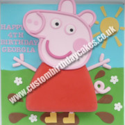 Peppa Pig Birthday Cake