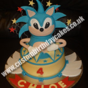 Sonic the Hedgehog Cake
