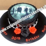 Vampire Themed Cake