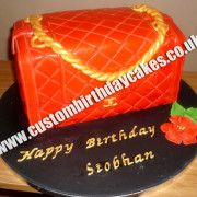 Red Bag Cake