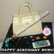 White Bag & iPhone Cake