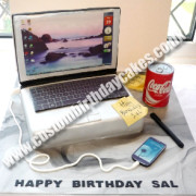 Laptop Cake