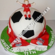 Football Themed Cake