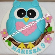 Owl Cake