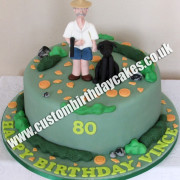 Clay Shooting Cake