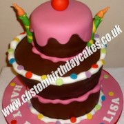 Topsy Turvy Cake