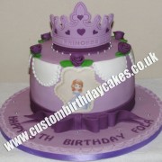 Princess and Tiara Cake