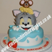 Cat and Mouse Cake