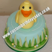 Duck Themed Cake