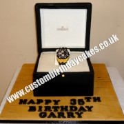 Watch in Box Cake